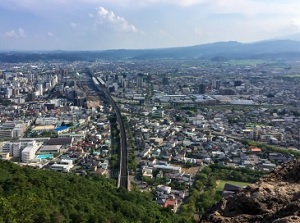 Scenery from Mt.Shinobu