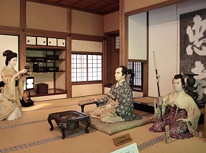 Image of samurai family