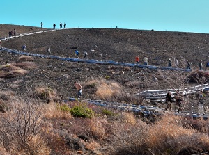 Walking trail of Azuma-kofuji