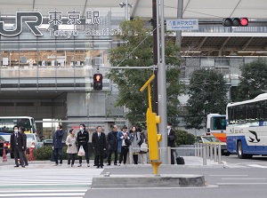 Tokyo station, Yaesu side