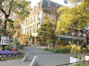 An old restaurant in Hibiya Park