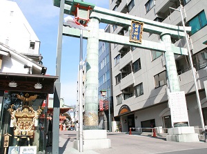 Entrance gate of Kanda Myojin