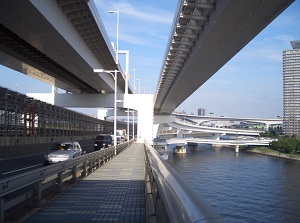 Walkways on Rainbow Bridge