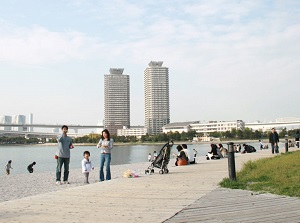 Odaiba seaside park