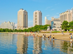 Beach of Odaiba