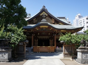 Main shrine of Yushima-Tenjin