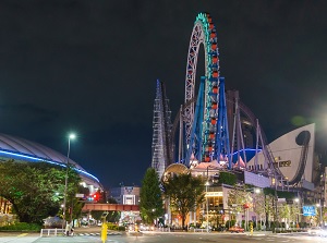 Amusement park of Tokyo Dome City