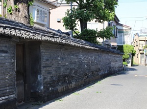 Tsuijibei wall of Kan-nonji