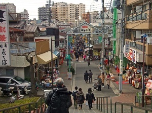 Yanaka-Ginza from Yuuyake-Dandan