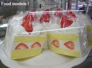 Food models of cake
