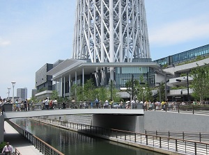 Entrance of Tokyo Skytree