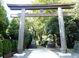 Entrance gate of Togo Shrine