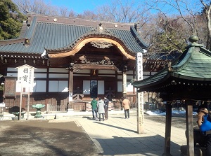 Main hall of Jindaiji