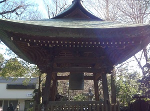 Bell tower in Jindaiji