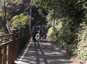 Approach from Mitake-daira