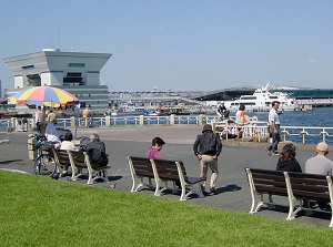 Osanbashi from Yamashita Park