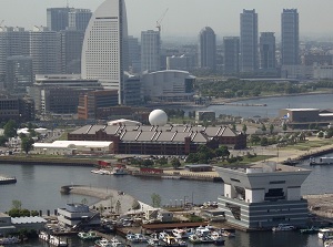 Minato Mirai 21 from the observatory