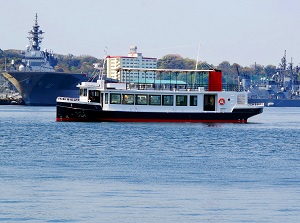 Yokosuka naval port cruising