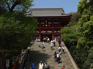 Main shrine of Tsurugaoka Hachimangu