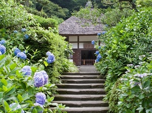 Kaizando temple in Meigetsuin