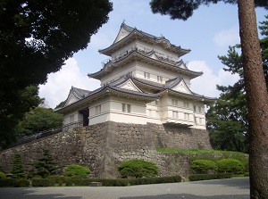 Castle tower of Odawara Castle