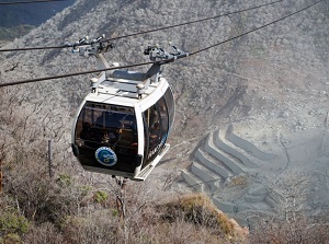 Hakone Ropeway over Owakudani