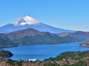 Lake Ashi and Mt.Fuji