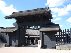 Entrance gate of Hakone Sekisho