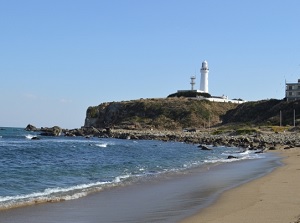 Cape Inubo from Kimigahama