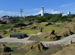 Park around Nojimazaki lighthouse