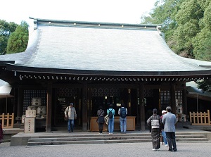 Main shrine of Hikawa Shrine