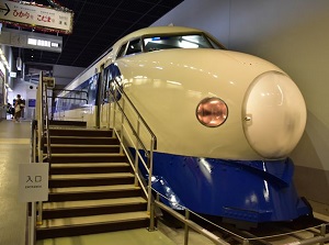 The first Shinkansen in 1964