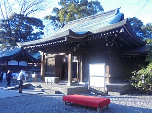 Main shrine of Kawagoe Hikawa Shrine