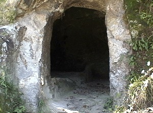 A cave of Hundred Caves of Yoshimi