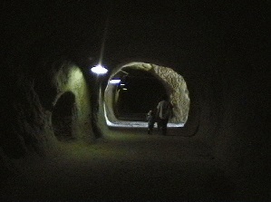 Inside of underground factory