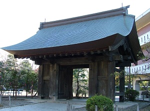 Remaining gate of Mito Castle