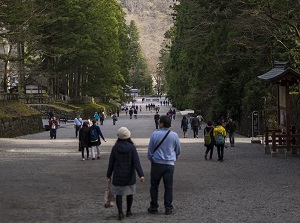 Main approach to Nikko Toshogu