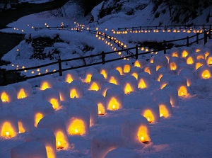 Candles in Kamakura Festival