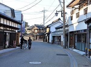 Main street of Tochigi city