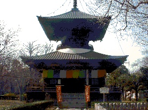Two-storied pagoda of Ban-naji