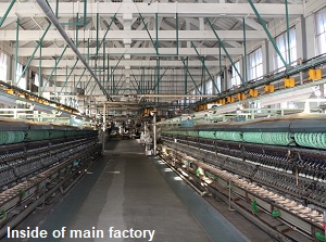 Inside of main factory