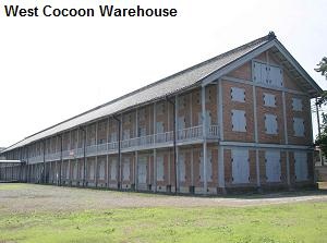 West cocoon warehouse in Tomioka Silk Mill