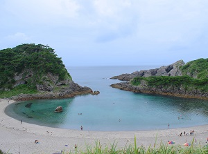 An inlet in Shikinejima
