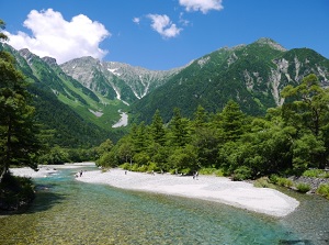 Kamikochi in Japanese Alps