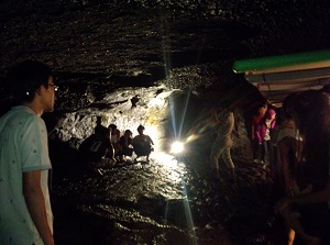 Inside of Fugaku Wind Cave