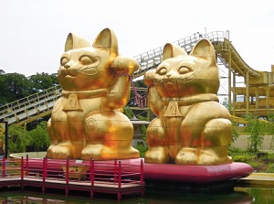 A ride in Fuji-Q Highland