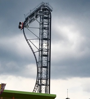 A ride in Fuji-Q Highland