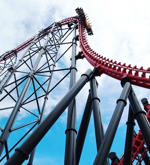 A ride in Fuji-Q Highland