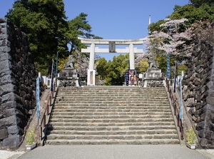 Entrance of Takeda Shrine