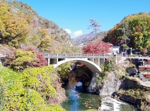 Nagatoro Bridge in Shosenkyo